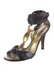 Giuseppe Zanotti Leather T-Strap Sandals