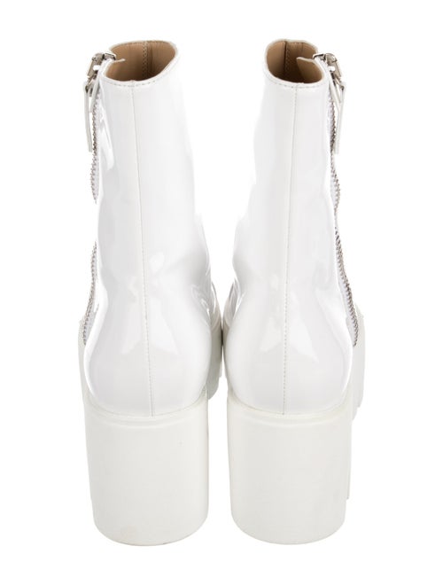 Giuseppe Zanotti Patent Leather Combat Boots