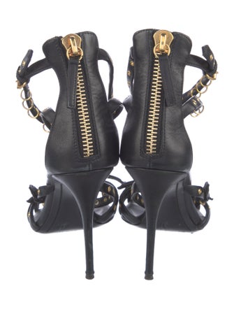 Giuseppe Zanotti Leather Sandals