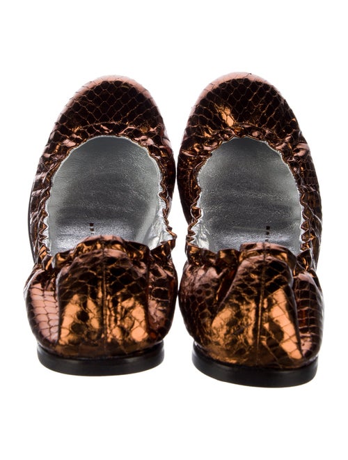 Giuseppe Zanotti Leather Ballet Flats