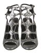 Giuseppe Zanotti Glitter Glitter Accents Gladiator Sandals