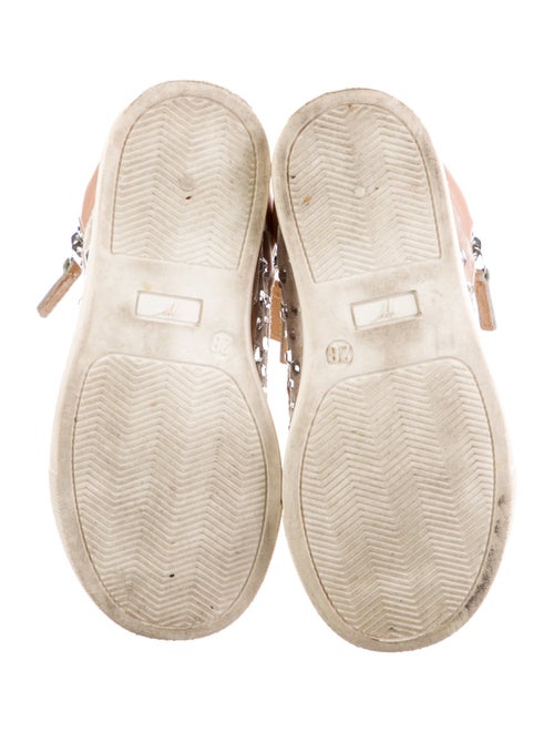 Giuseppe Zanotti Girls' Velvet High Top Sneakers