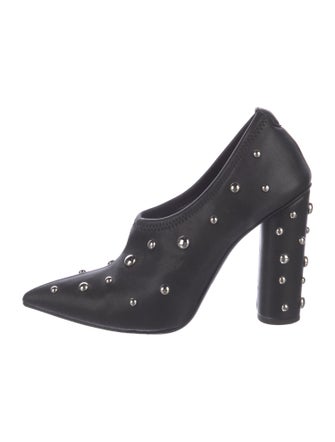 Giuseppe Zanotti Leather Studded Accents Pumps