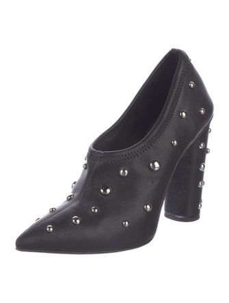 Giuseppe Zanotti Leather Studded Accents Pumps