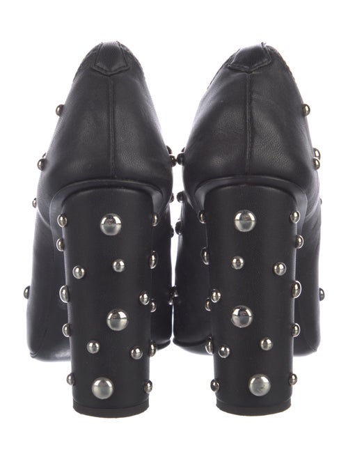 Giuseppe Zanotti Leather Studded Accents Pumps