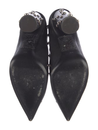 Giuseppe Zanotti Leather Studded Accents Pumps