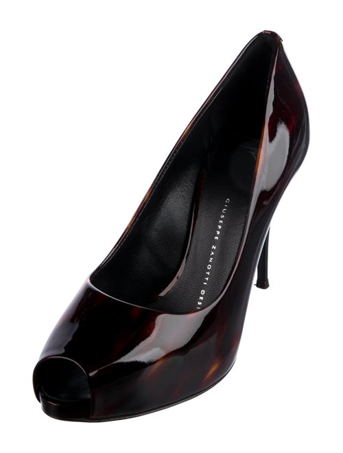 Giuseppe Zanotti Patent Leather Printed Pumps