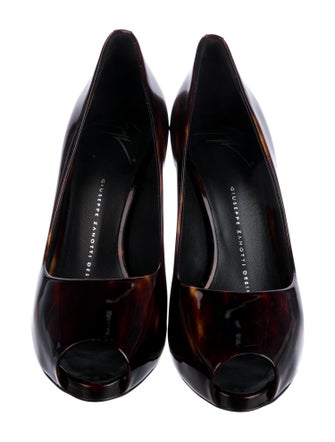 Giuseppe Zanotti Patent Leather Printed Pumps