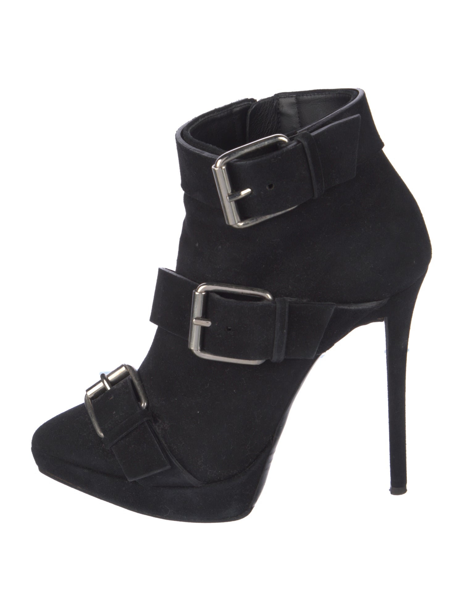 Giuseppe Zanotti Suede Lace-Up Boots