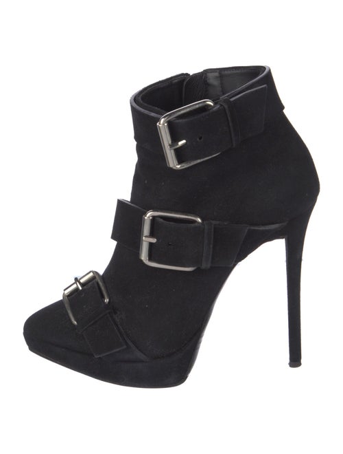 Giuseppe Zanotti Suede Lace-Up Boots