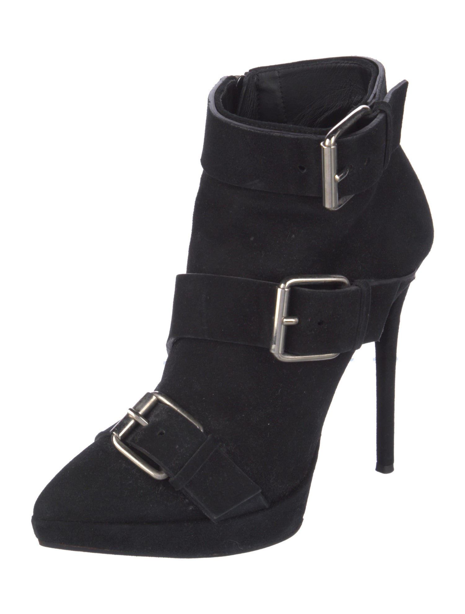 Giuseppe Zanotti Suede Lace-Up Boots