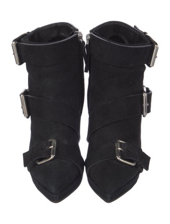 Giuseppe Zanotti Suede Lace-Up Boots