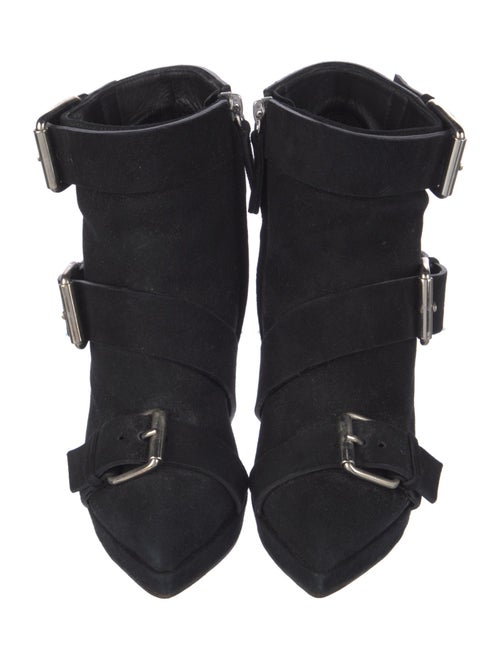 Giuseppe Zanotti Suede Lace-Up Boots