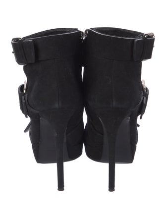Giuseppe Zanotti Suede Lace-Up Boots