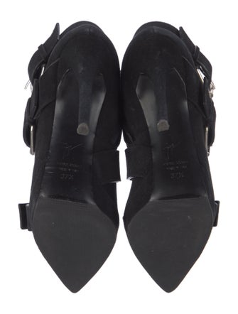 Giuseppe Zanotti Suede Lace-Up Boots