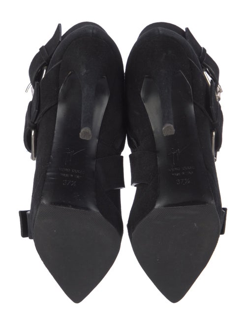 Giuseppe Zanotti Suede Lace-Up Boots