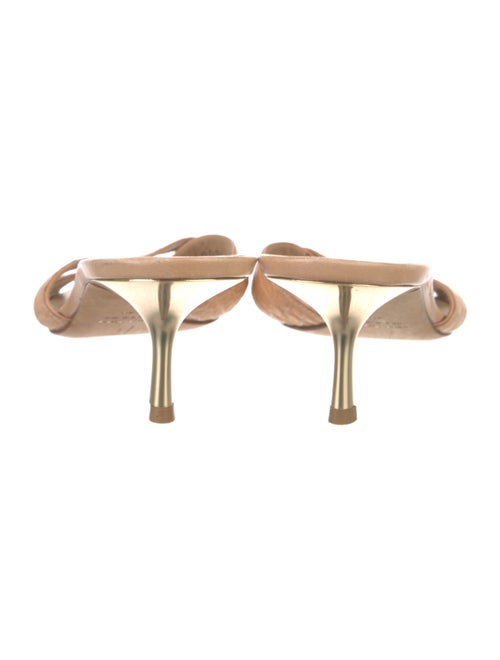 Giuseppe Zanotti Leather Slides