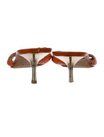 Giuseppe Zanotti Leather Slides