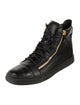Giuseppe Zanotti Embossed Leather Sneakers