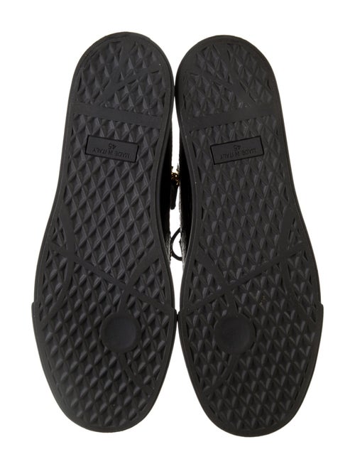 Giuseppe Zanotti Embossed Leather Sneakers