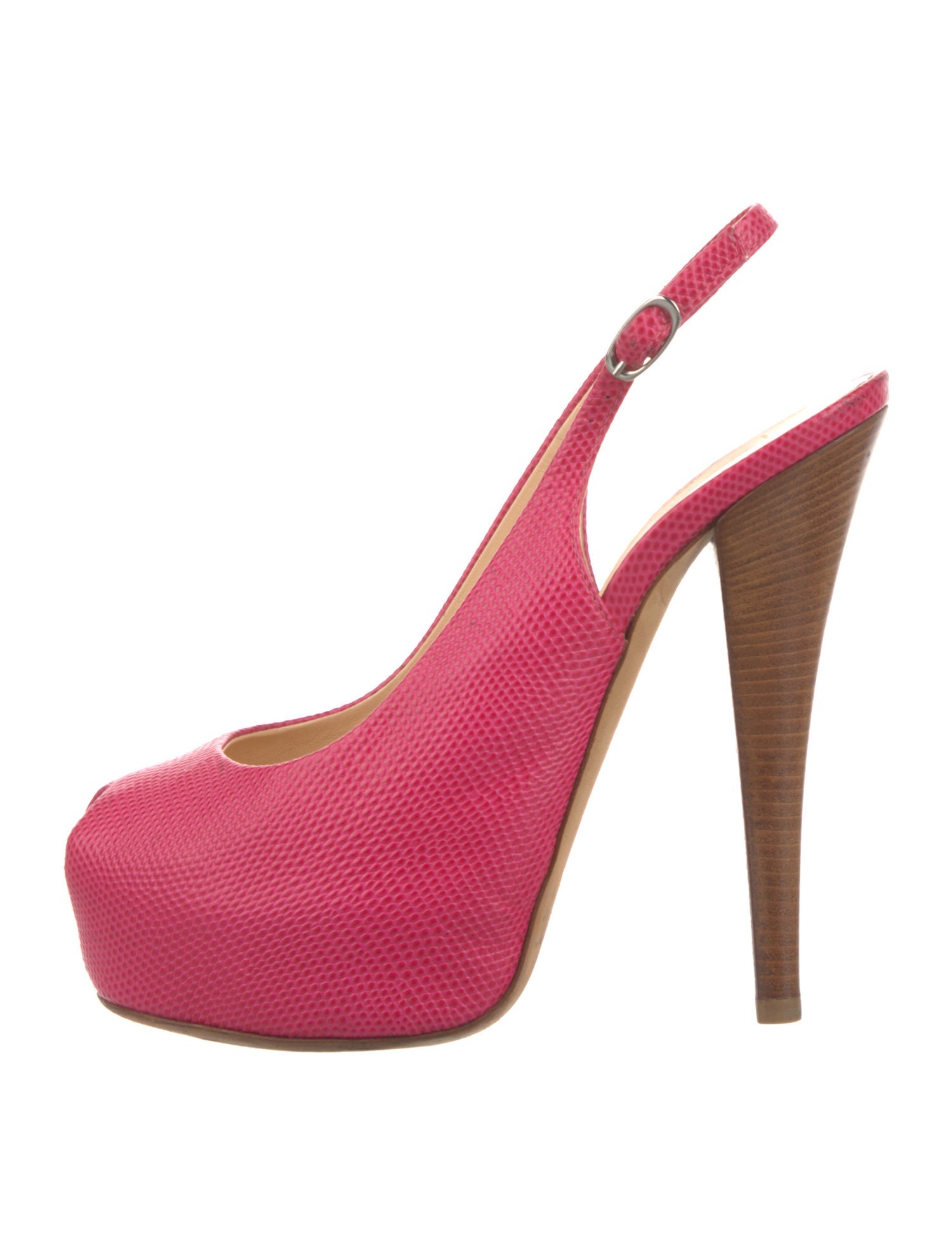 Giuseppe Zanotti Leather Slingback Pumps