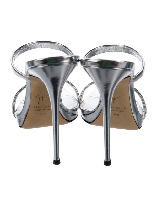 Giuseppe Zanotti Leather Slides