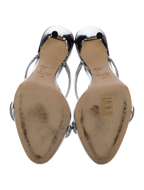 Giuseppe Zanotti Leather Slides