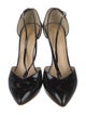 Giuseppe Zanotti Patent Leather T-Strap Pumps