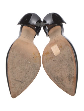 Giuseppe Zanotti Patent Leather T-Strap Pumps