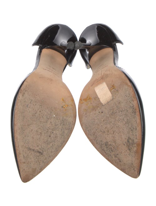 Giuseppe Zanotti Patent Leather T-Strap Pumps