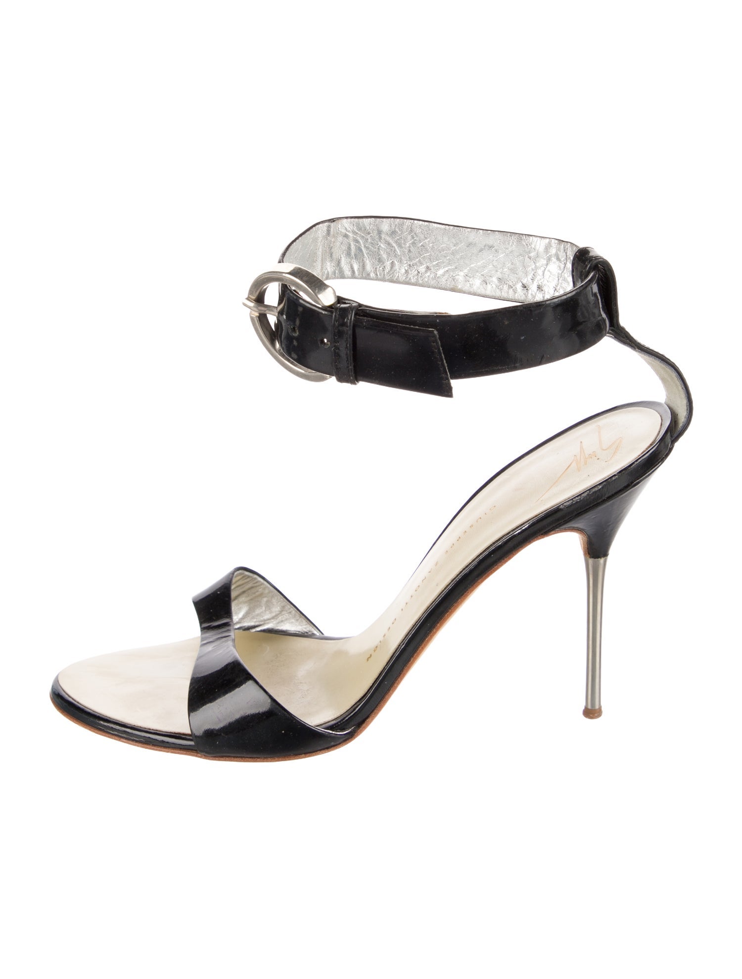 Giuseppe Zanotti Patent Leather Sandals