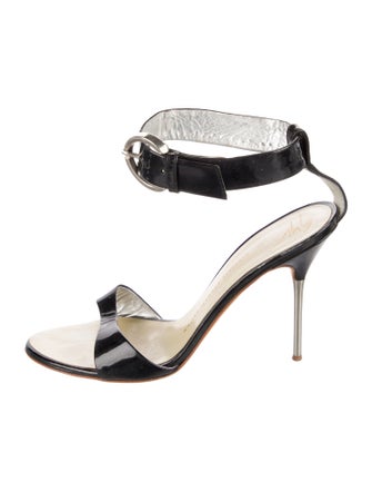 Giuseppe Zanotti Patent Leather Sandals