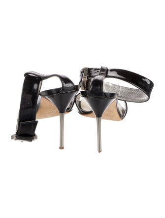 Giuseppe Zanotti Patent Leather Sandals