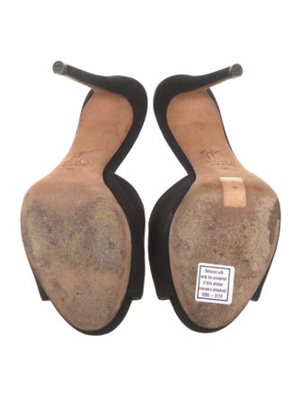 Giuseppe Zanotti Suede Floral Print Mules