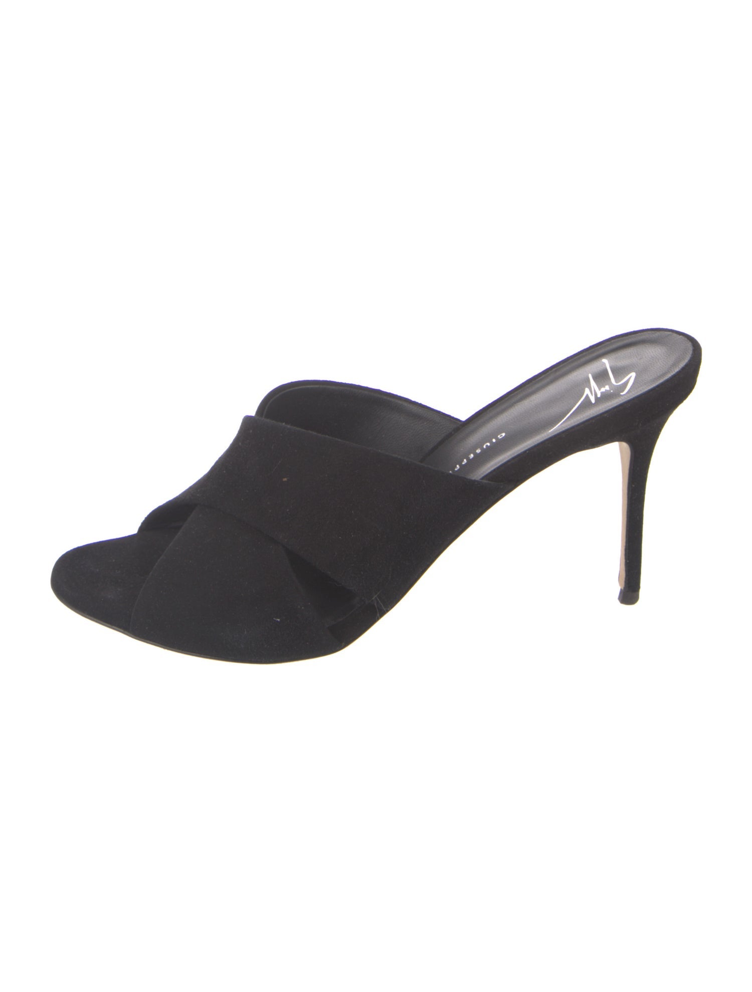 Giuseppe Zanotti Suede Slides