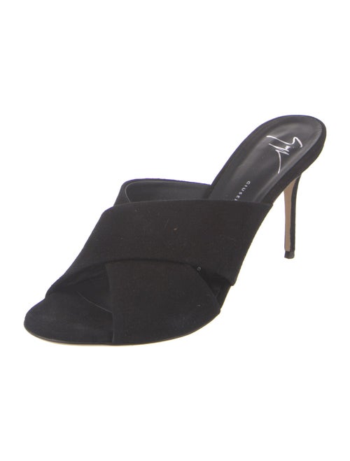 Giuseppe Zanotti Suede Slides
