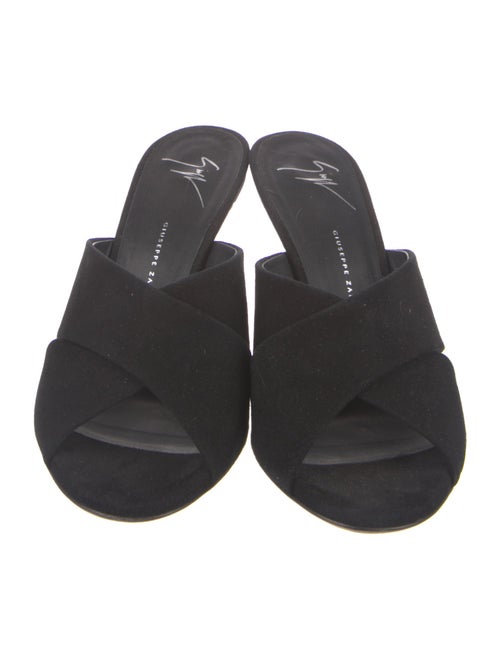 Giuseppe Zanotti Suede Slides