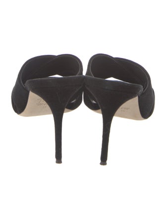 Giuseppe Zanotti Suede Slides