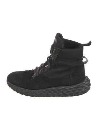 Giuseppe Zanotti Suede Hiking Boots