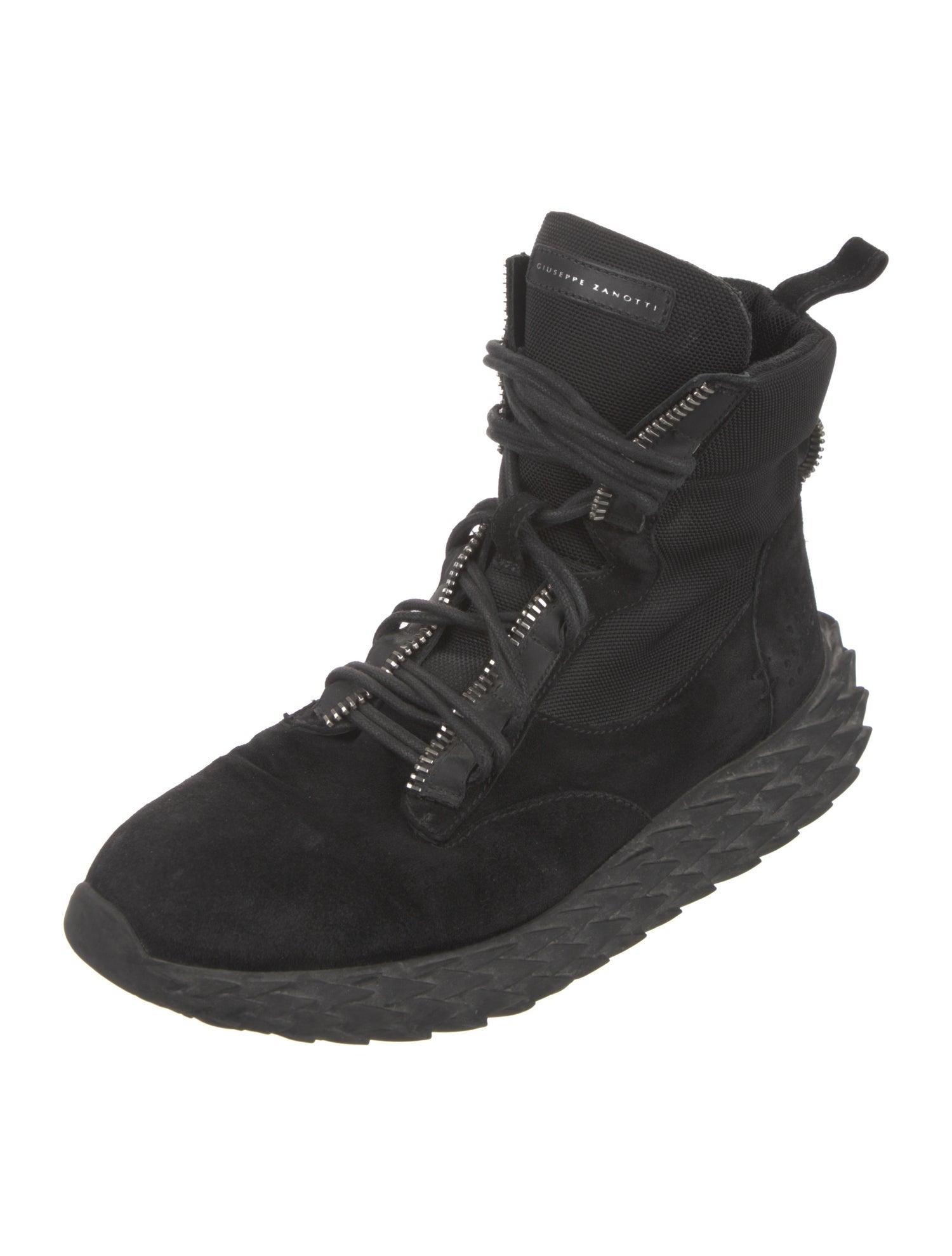 Giuseppe Zanotti Suede Hiking Boots
