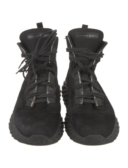 Giuseppe Zanotti Suede Hiking Boots