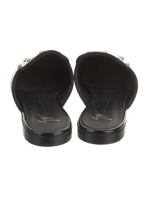 Giuseppe Zanotti Velvet Mules