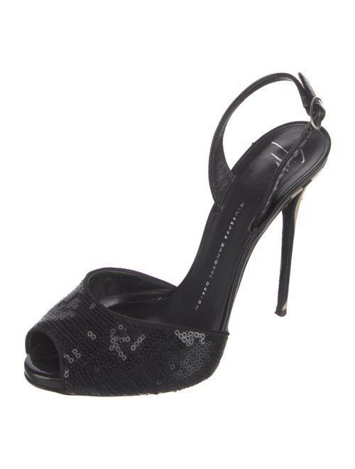 Giuseppe Zanotti Leather Slingback Pumps