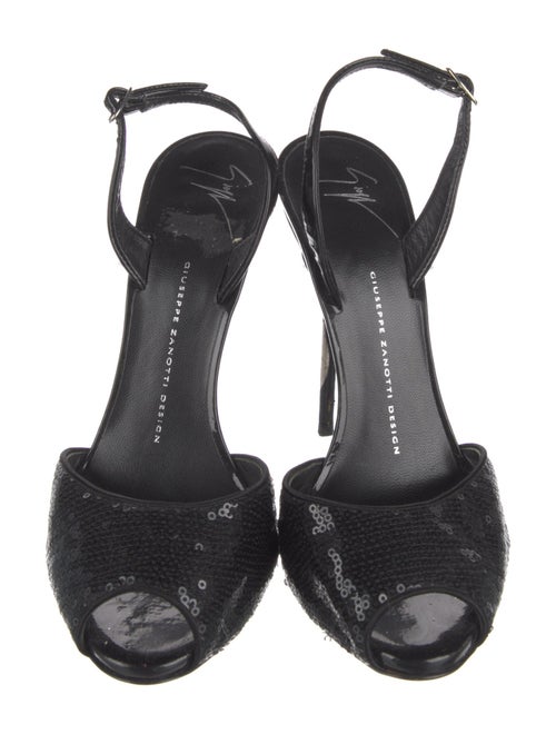 Giuseppe Zanotti Leather Slingback Pumps