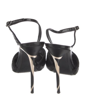 Giuseppe Zanotti Leather Slingback Pumps