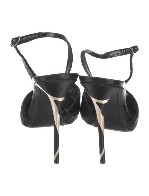 Giuseppe Zanotti Leather Slingback Pumps