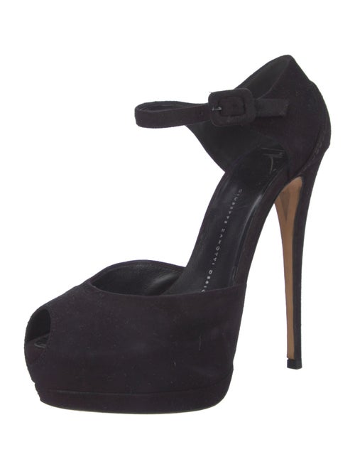 Giuseppe Zanotti Suede D'Orsay Pumps
