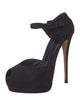 Giuseppe Zanotti Suede D'Orsay Pumps