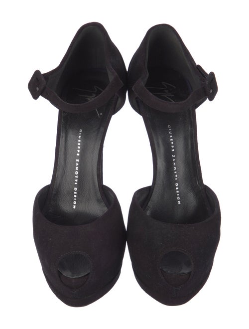 Giuseppe Zanotti Suede D'Orsay Pumps