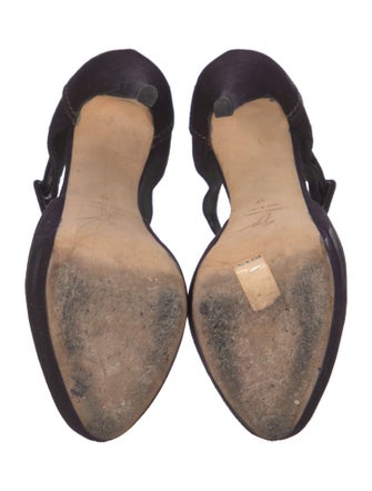 Giuseppe Zanotti Suede D'Orsay Pumps